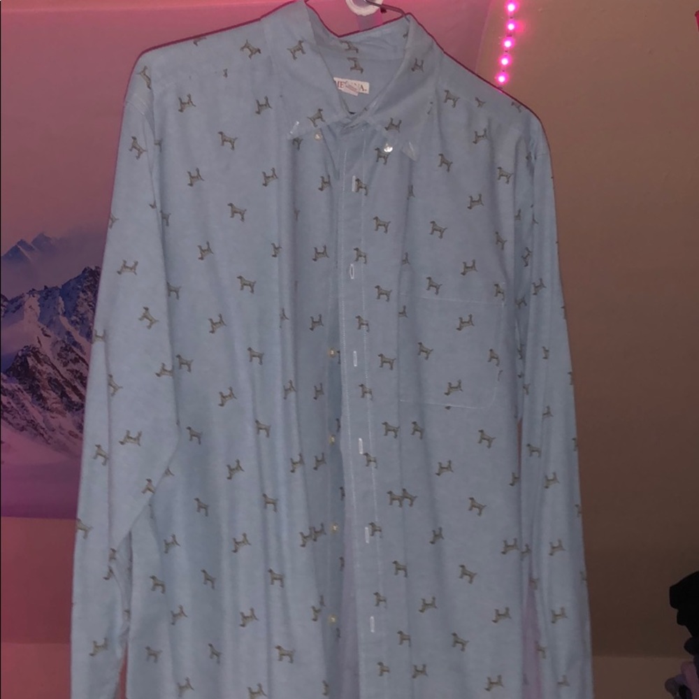 Merona XL blue dog shirt, very cool!